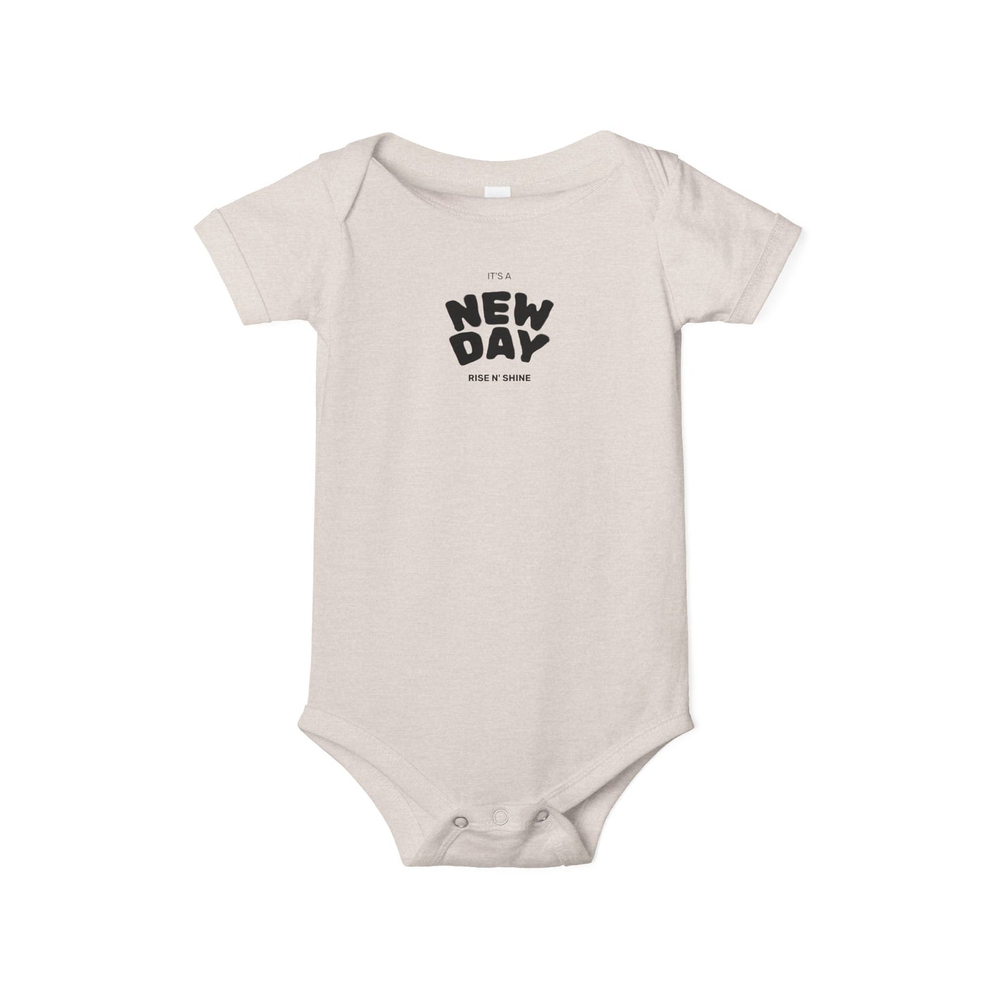 Infant Bodysuit | The New Day Baby Onesie, Cute Baby Shower Gift, Newborn Outfit, Infant Clothing, Comfortable Playwear