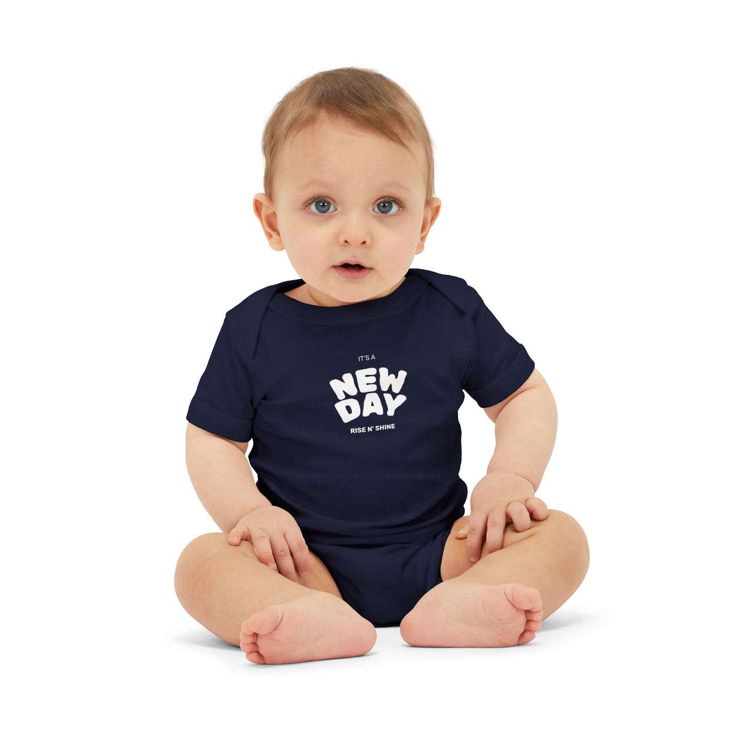 Infant Bodysuit | The New Day Baby Onesie, Cute Baby Shower Gift, Newborn Outfit, Infant Clothing, Comfortable Playwear