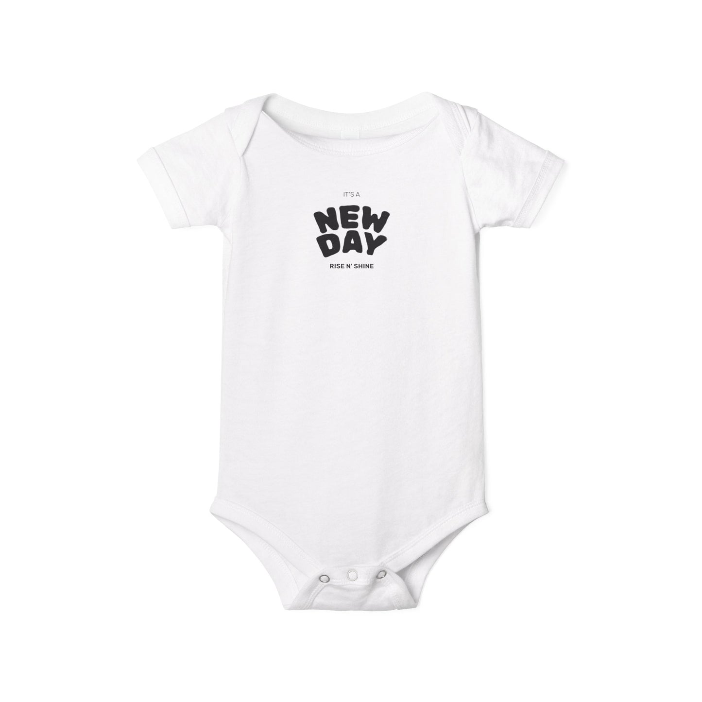 Infant Bodysuit | The New Day Baby Onesie, Cute Baby Shower Gift, Newborn Outfit, Infant Clothing, Comfortable Playwear