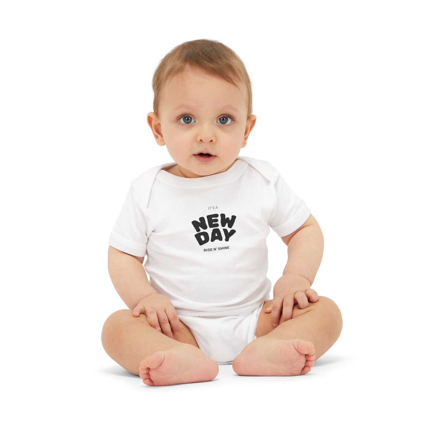 Infant Bodysuit | The New Day Baby Onesie, Cute Baby Shower Gift, Newborn Outfit, Infant Clothing, Comfortable Playwear