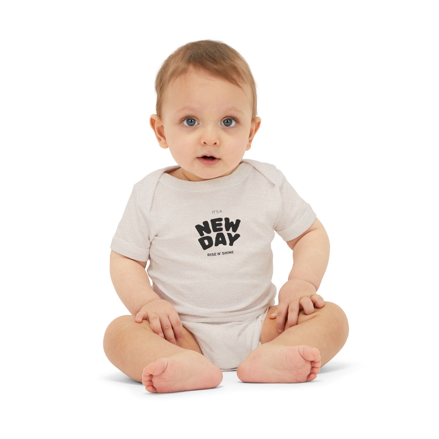 Infant Bodysuit | The New Day Baby Onesie, Cute Baby Shower Gift, Newborn Outfit, Infant Clothing, Comfortable Playwear
