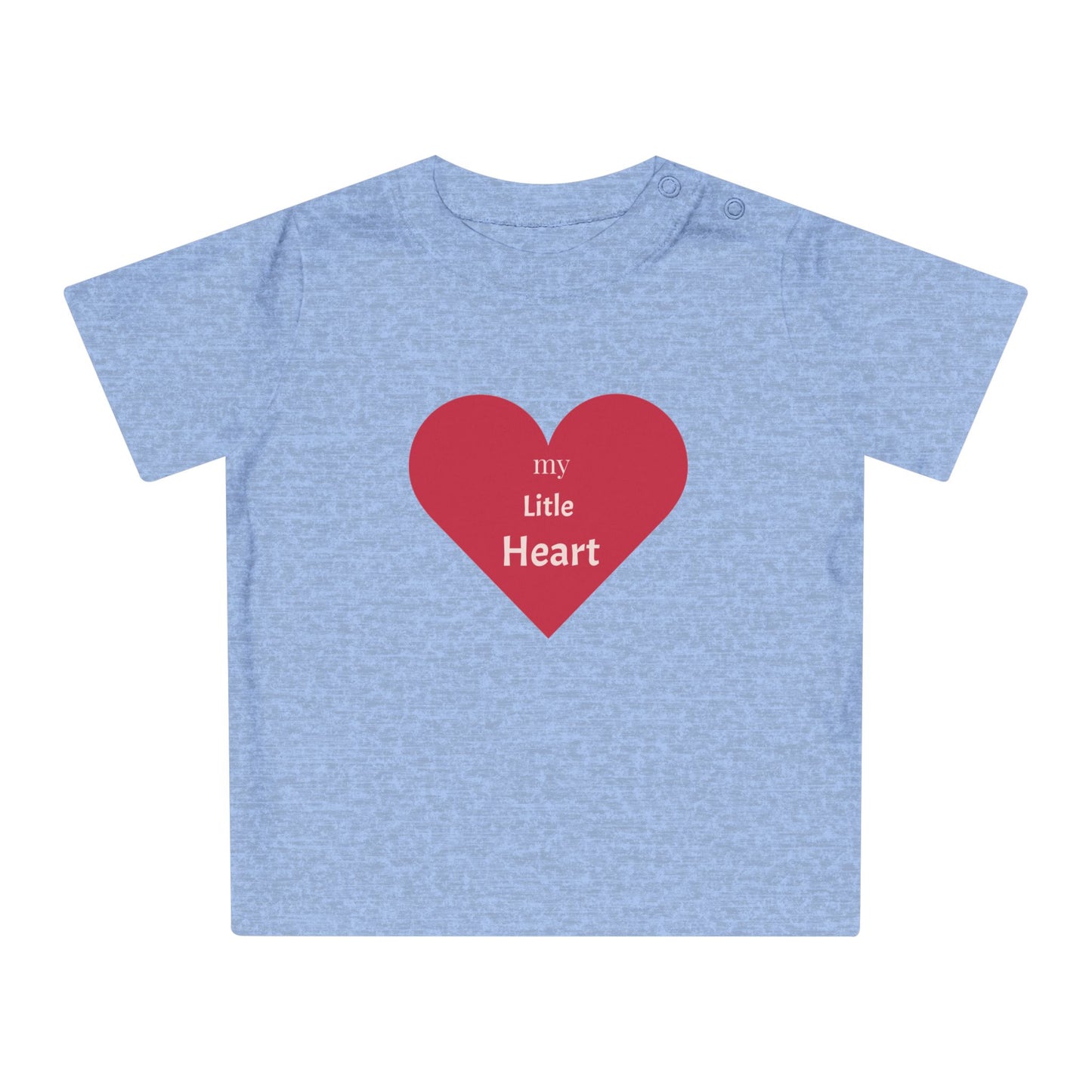 My Little Heart Baby T-Shirt, Cute Baby Shirt, Infant Outfit, Baby Gift, Newborn Clothing, Valentine's Day, Birthday